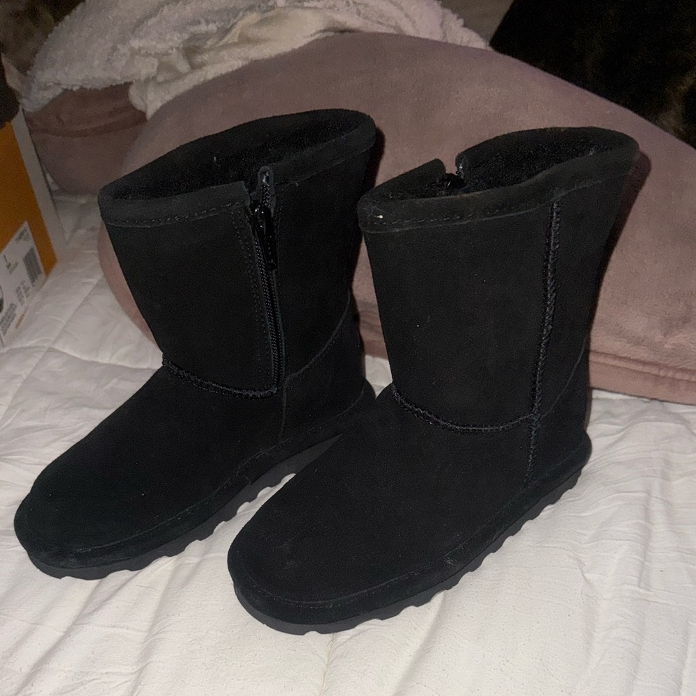 Brand new - Bearpaw KIDS black cold weather boots 
Size -12